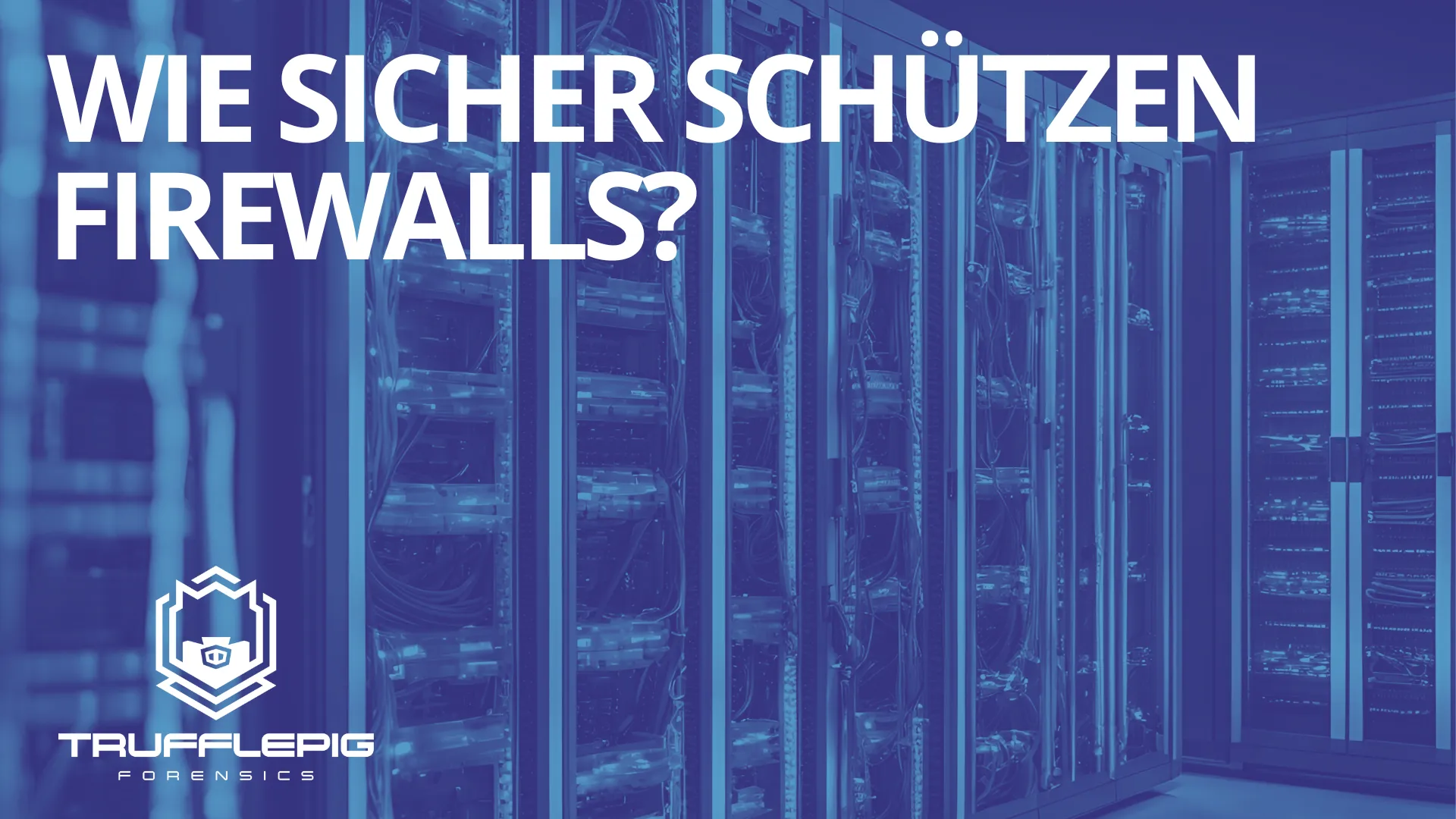 Vorschaubild: Firewall in server room - KI